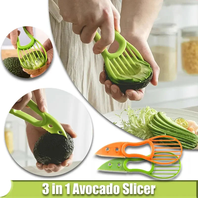 Avocado Slicer Avocado Mango Kiwi Fruit